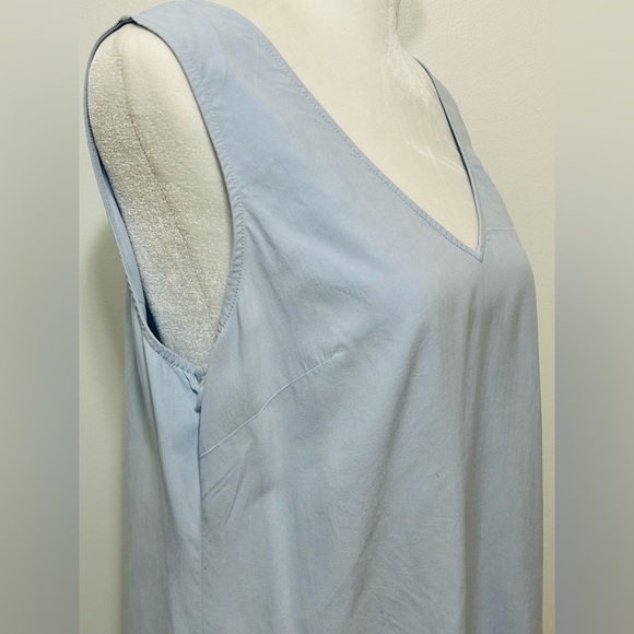 Soft Surroundings 100% Silk Sleeveless Colorblock Mini Dress - Picture 2 of 7